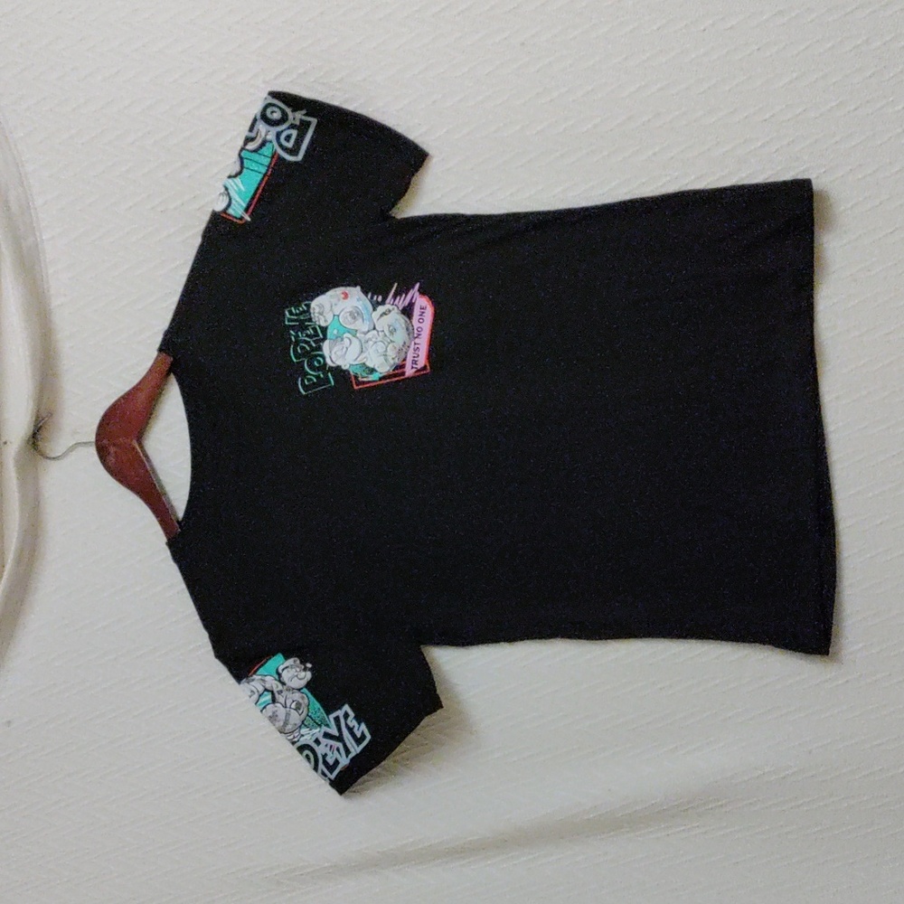 NWOT Popeye Trust No One Tshirt
